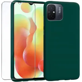 etui-matowe-slim-do-xiaomi-redmi-12c-szklo-9h