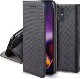 etui-do-motorola-moto-g54-magnet-smart-czarne-kabura-szklo-9h