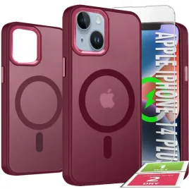 etui-do-iphone-14-plus-do-magsafe-or-wzmocnione-360-or-bordowe-matowe-szklo