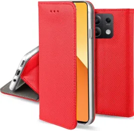 etui-do-xiaomi-redmi-note-13-5g-magnet-smart-czerwone-kabura-szklo-9h