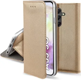 etui-do-samsung-galaxy-a35-5g-magnet-smart-zlote-kabura-szklo-9h