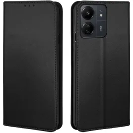 etui-skorzane-do-xiaomi-redmi-13c-magnetic-flip-book-szklo-9h