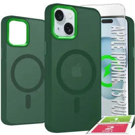 etui-do-iphone-15-plus-do-magsafe-or-wzmocnione-360-or-zielone-matowe-szklo