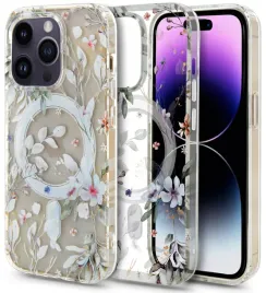 etui-do-apple-iphone-14-pro-max-silikonowe-flowers-do-magsafe-szklo-9h