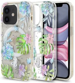 etui-do-apple-iphone-11-silikonowe-flowers-do-magsafe-szklo-9h