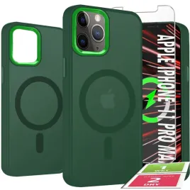 etui-do-iphone-11-pro-max-do-magsafe-orwzmocnione-360orzielone-matowe-szklo