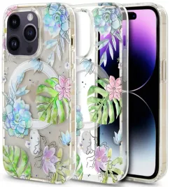 etui-do-apple-iphone-14-pro-max-silikonowe-flowers-do-magsafe-szklo-9h