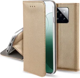 etui-do-xiaomi-14-pro-magnet-smart-zlote-kabura-z-klapka