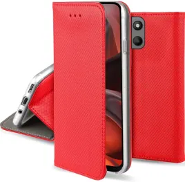 etui-do-motorola-moto-g15-magnet-smart-czerwone-kabura-szklo-9h