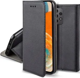 etui-do-samsung-galaxy-a23-magnet-smart-czarne-kabura-szklo-9h