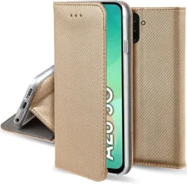 etui-do-samsung-galaxy-a26-magnet-smart-zlote-kabura-szklo-9h