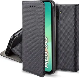 etui-do-samsung-galaxy-a26-magnet-smart-czarne-kabura-szklo-9h