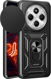 etui-pancerne-slide-do-xiaomi-redmi-14c-czarne-defender-case-szklo-9h