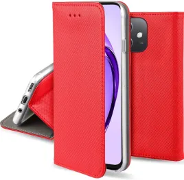 etui-do-oppo-a40-magnet-smart-czerwone-kabura-szklo-9h