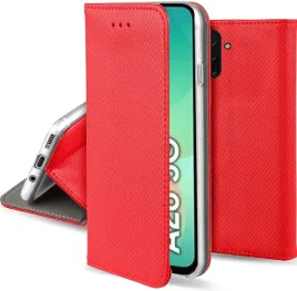 etui-do-samsung-galaxy-a26-magnet-smart-czerwone-kabura-szklo-9h