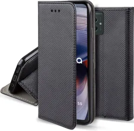 etui-do-motorola-moto-g55-magnet-smart-czarne-kabura-szklo-9h