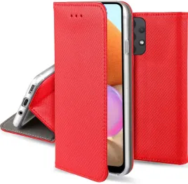 etui-do-samsung-galaxy-a32-4g-magnet-smart-czerwone-kabura-szklo-9h