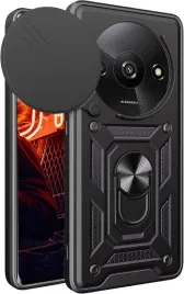 etui-pancerne-slide-do-xiaomi-redmi-a3-czarne-defender-case-szklo-9h