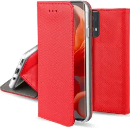 etui-do-motorola-moto-g85-magnet-smart-czerwone-kabura
