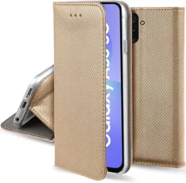 etui-do-samsung-galaxy-a35-magnet-smart-zlote-kabura-szklo-9h