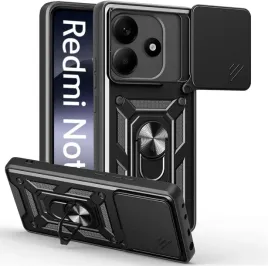 etui-pancerne-slide-do-xiaomi-redmi-note-14-5g-czarne-defender-case-szklo