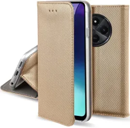 etui-do-xiaomi-redmi-14c-poco-c75-magnet-smart-zlote-kabura-szklo-9h