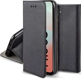 etui-do-samsung-galaxy-m16-magnet-smart-czarne-kabura-szklo-9h