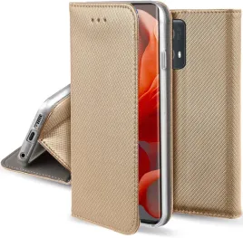 etui-do-motorola-moto-g85-magnet-smart-zlote-kabura-z-klapka