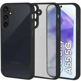 etui-do-samsung-galaxy-a55-case-szklo-9h-matowe-wzmacniane-czarne