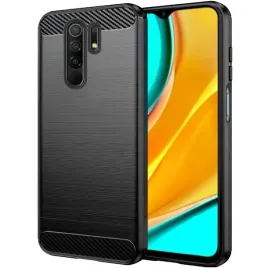 etui-do-xiaomi-redmi-9-or-pancerne-karbon-case-czarne-szklo-hartowane-9h