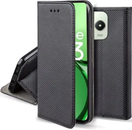 etui-do-realme-c63-4g-magnet-smart-czarne-kabura-z-klapka