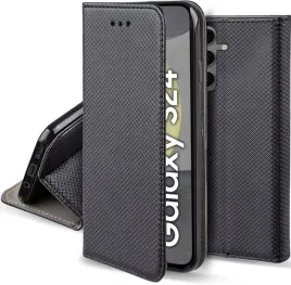 etui-do-samsung-galaxy-s24-magnet-smart-czarne-kabura-szklo-9h