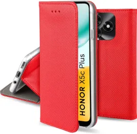 etui-do-honor-x5c-plus-magnet-smart-czerwone-kabura-szklo