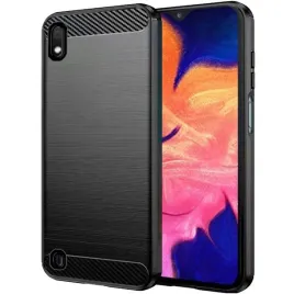 etui-do-samsung-galaxy-a10-orpancerne-karbon-case-czarne-szklo-hartowane