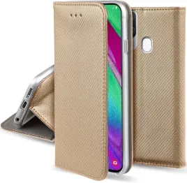etui-do-samsung-galaxy-a40-magnet-smart-zlote-kabura-szklo-9h