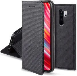 etui-do-xiaomi-redmi-note-8-pro-magnet-smart-czarne-kabura-szklo-9h