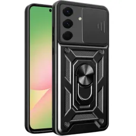 etui-do-samusung-galaxy-a56-5g-pancerne-czarne-slide-ring-szklo-9h
