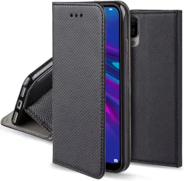 etui-do-huawei-y5-2019-magnet-smart-czarne-kabura-szklo-9h