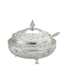 cukiernica-srebrna-nowoczesna-z-lyzeczka-metalowa-platerowana