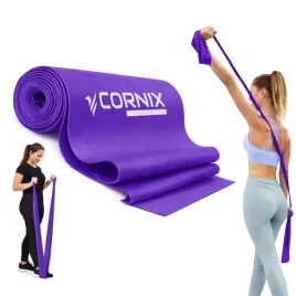tasma-rehabilitacyjna-cornix-4-kg-guma-oporowa-flat-band-mocna-do-cwiczen
