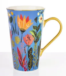 duzy-kubek-porcelanowy-700-ml-niebieski-motyw-kwiatow-zloty-ozdobne-pudelko