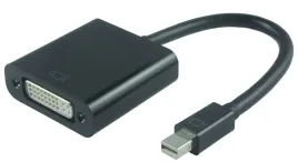 microconnect-mdpdvi3b-adapter-kablowy-015-m-mini-displayport-dvi-i-czar