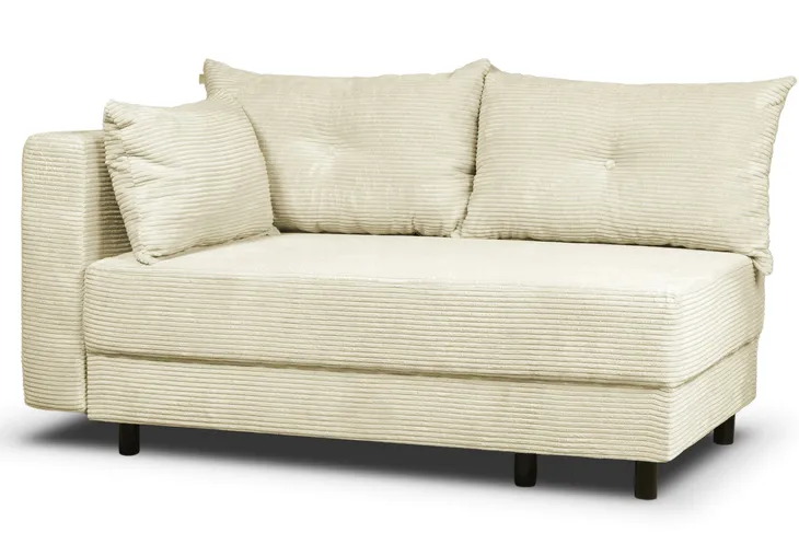 Sofa Rozkładana Kanapa Do Salonu Pokoju Dzieci ZOOMY z Funkcją Spania Beż