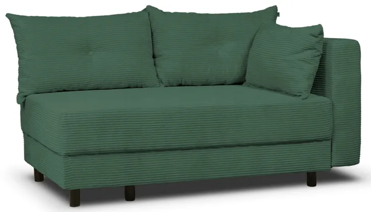 Sofa Rozkładana Kanapa Do Salonu Pokoju Dzieci ZOOM z Funkcją Spania Zieleń