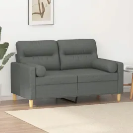 2-osobowa-sofa-z-poduszkami-ciemnoszara-120-cm-tkanina