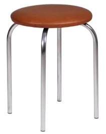 taboret-na-chromowanym-metalowym-stelazu-chico-2-kolor-braz-jasny