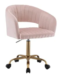 rozowy-fotel-obrotowy-na-zlotej-podstawie-fb7-fx-mlodziezowy