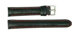 pasek-chermond-16-mm-a110-krokodyl-czarny-pasek-czerwone-przeszycie