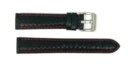 pasek-chermond-18-mm-a108-czarny-pasek-czerwone-przeszycie