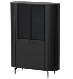 witryna-czterodrzwiowa-zante-z-ryflami-i-szklanym-frontem-112-cm-czarna